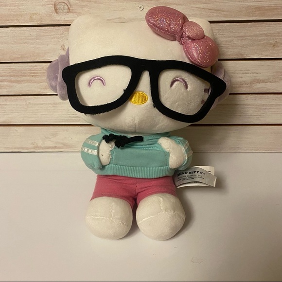 Sanrio Other - Hello Kitty Plush with Glasses